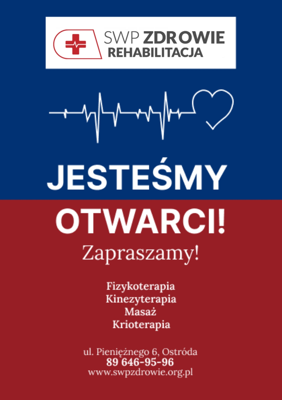 JESTEŚMY OTWARCI